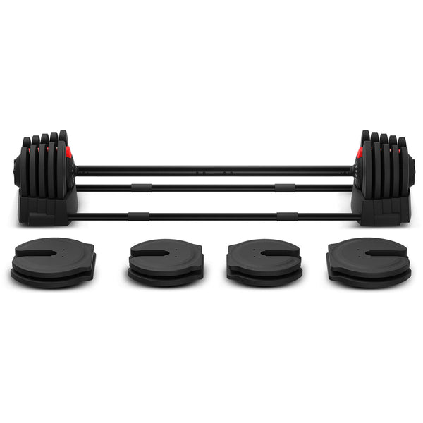 CORTEX Revolock V2 80kg Pair Set Adjustable Steel Dumbbell Barbell All-in-One with Stand Awezingly