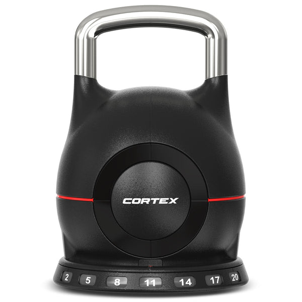 CORTEX 7-in-1 RevoLock Quick Adjust 20kg Kettlebell Awezingly