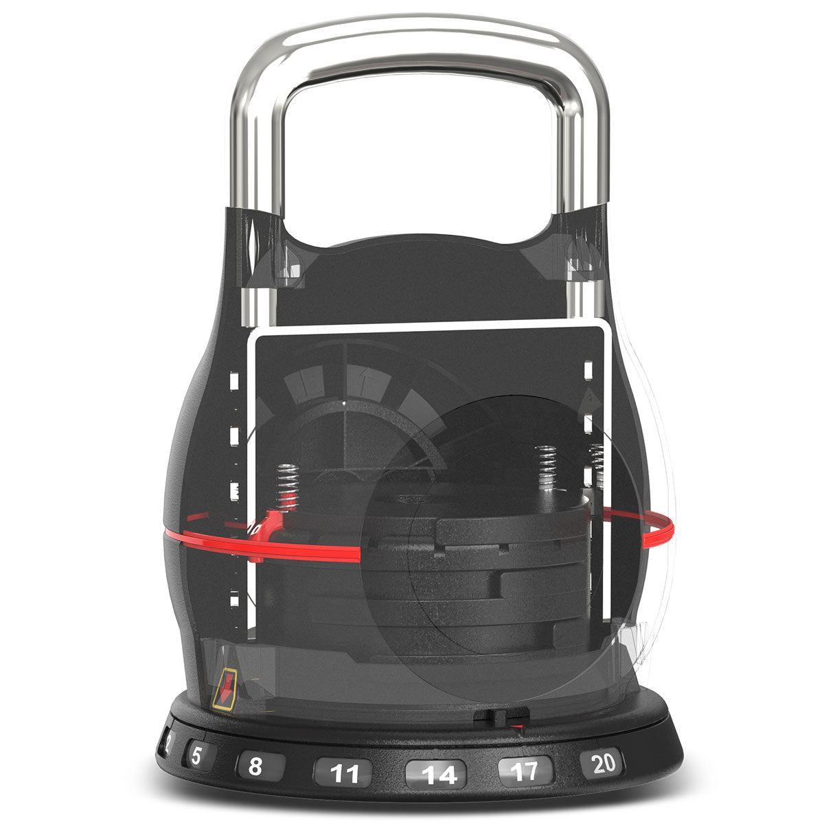 CORTEX 7-in-1 RevoLock Quick Adjust 20kg Kettlebell Awezingly