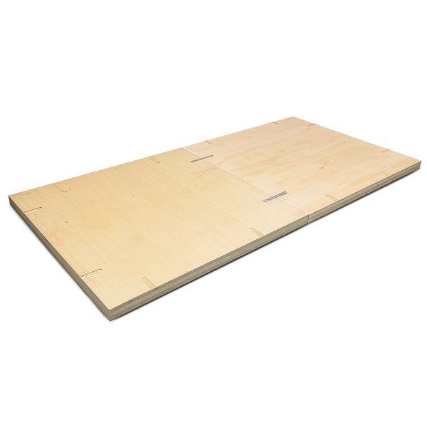 CORTEX 50mm Weightlifting Platform V2 with Dual Density Mats - Ebony (3m x 2m) Awezingly