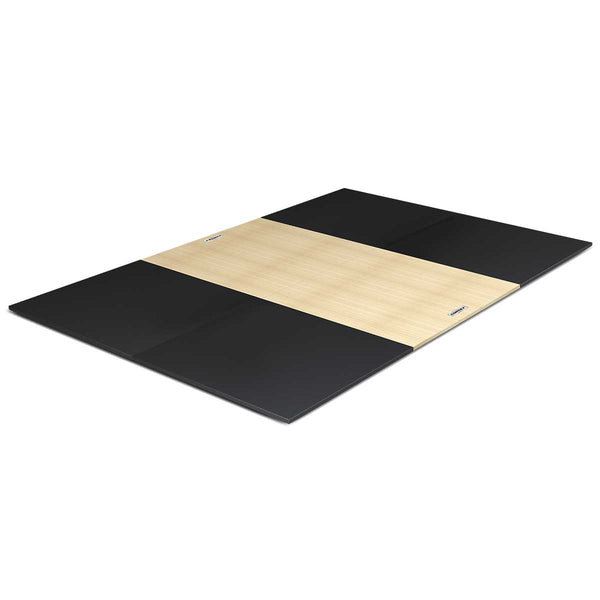 CORTEX 50mm Weightlifting Platform V2 with Dual Density Mats Framed Set - Natural (3m x 2m) Awezingly