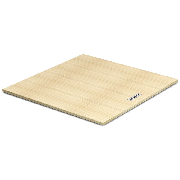 CORTEX 50mm Weightlifting Platform V2 with Dual Density Mats - Natural (3m x 1m) Awezingly