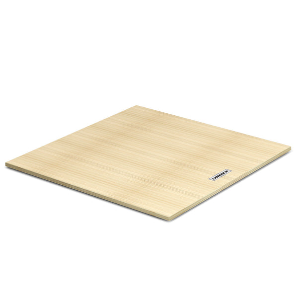 CORTEX 50mm Weightlifting Platform V2 with Dual Density Mats - Natural (3m x 2m) Awezingly
