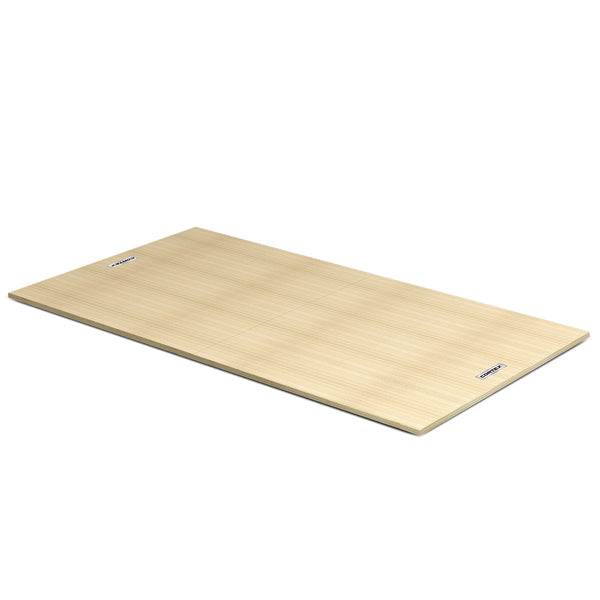 CORTEX 50mm Weightlifting Platform V2 with Dual Density Mats - Natural (3m x 2m) Awezingly