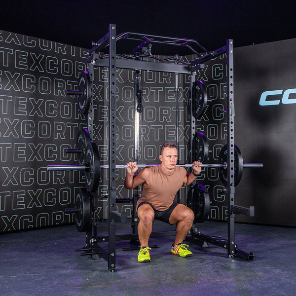CORTEX PR-4 Space Saver Folding Squat Power Rack Cortex