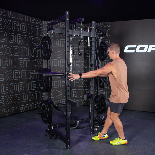 CORTEX PR-4 Space Saver Folding Squat Power Rack Cortex