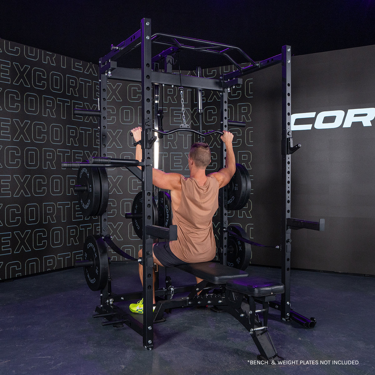 CORTEX PR-4 Space Saver Folding Squat Power Rack Cortex