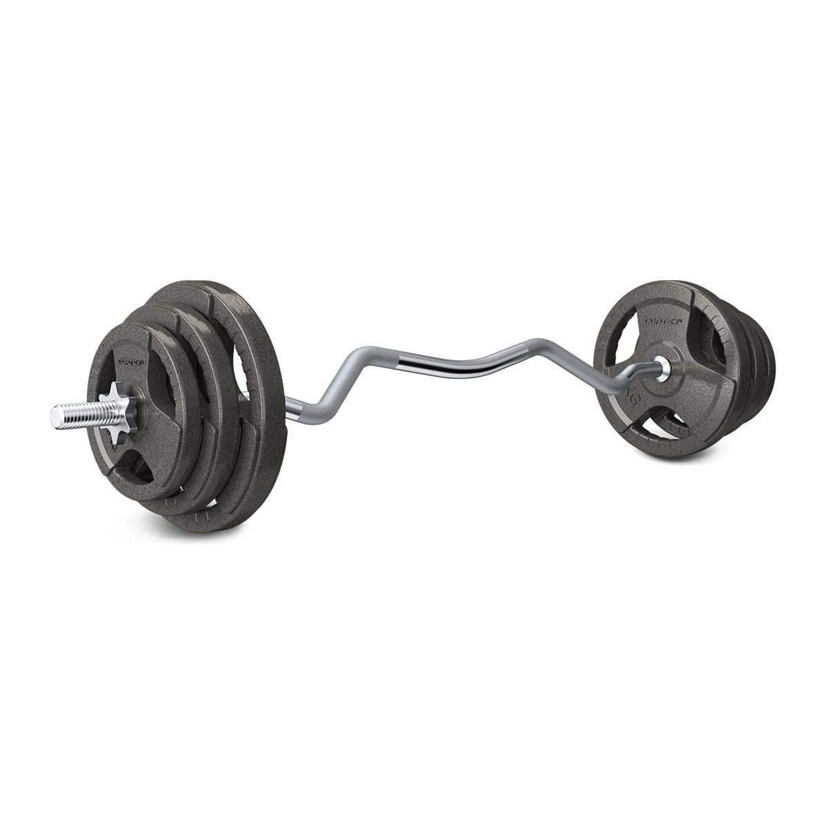 CORTEX PR4 Folding Power Rack with 90kg Standard Tri-Grip Weight and Bar Set Cortex