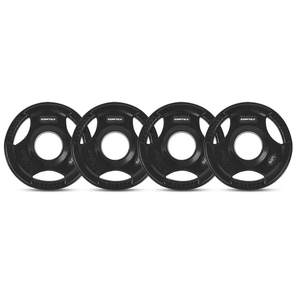 CORTEX PR4 Folding Power Rack with 100kg Olympic Tri-Grip Weight, Bar and Bench Set Cortex