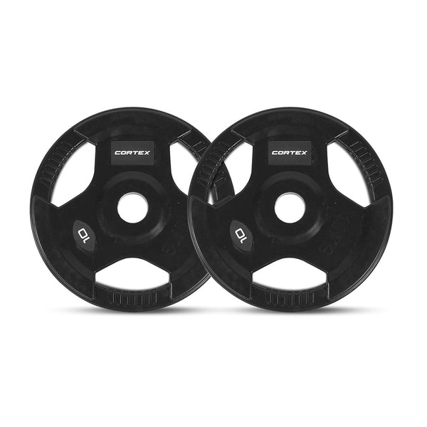 CORTEX PR4 Folding Power Rack with 100kg Olympic Tri-Grip Weight, Bar and Bench Set Cortex