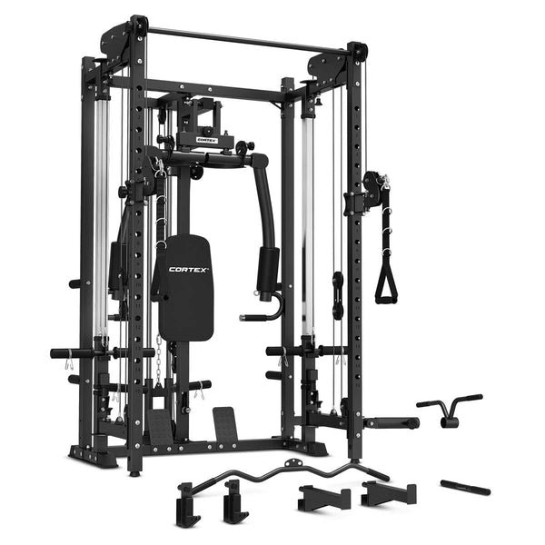 CORTEX PR5 Folding Functional Trainer and Power Rack Awezingly
