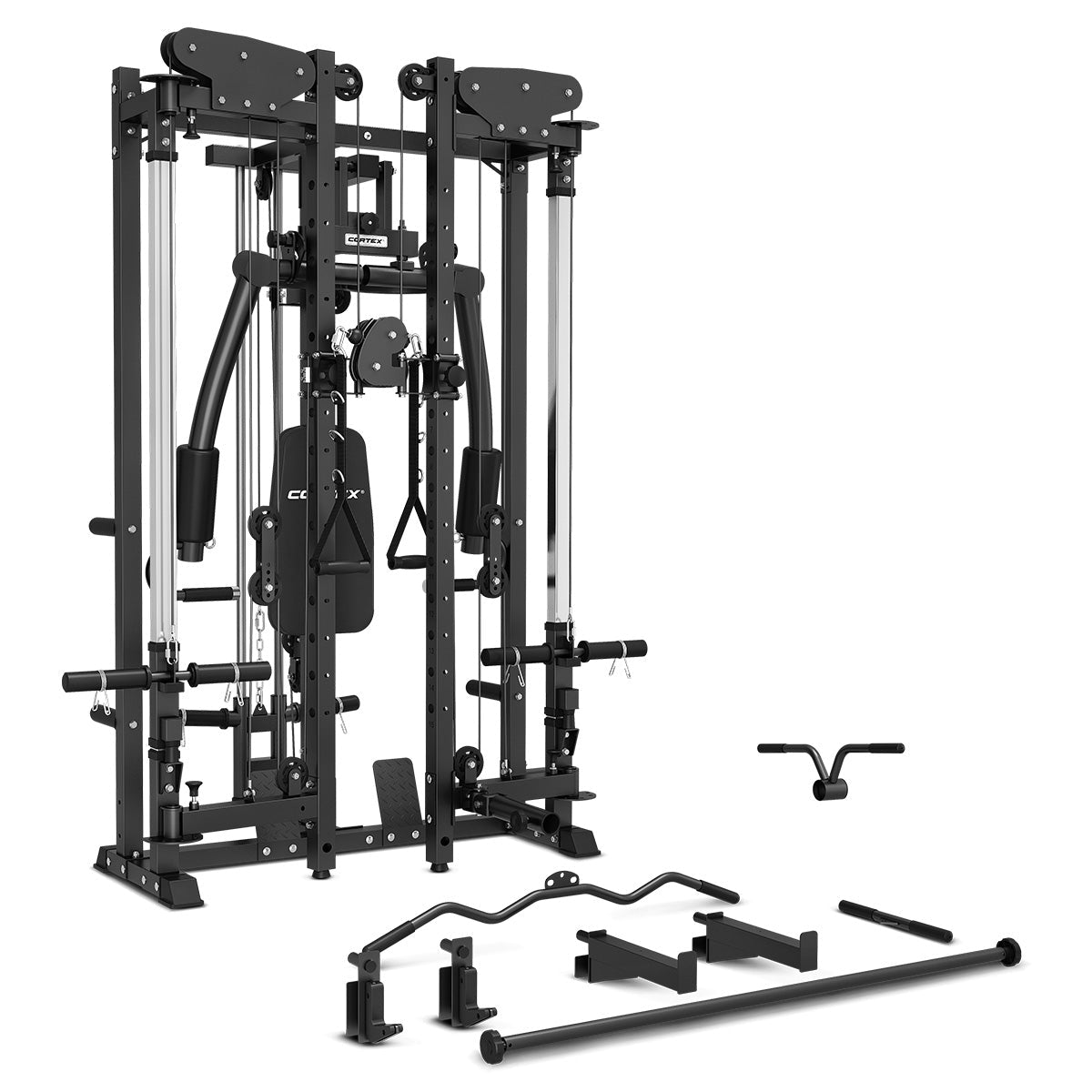 CORTEX PR5 Folding Functional Trainer and Power Rack Awezingly