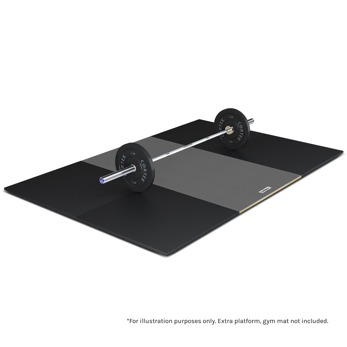 CORTEX 50mm Weightlifting Platform V2 - Ebony (1m x 1m) Awezingly