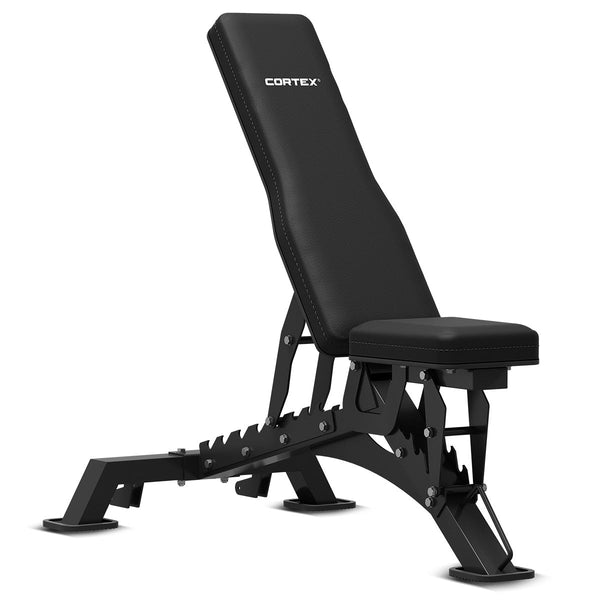 CORTEX SM20 Smith Station with 130kg Olympic Bumper Weight, Bar, 48kg Revolock and Bench Set Awezingly