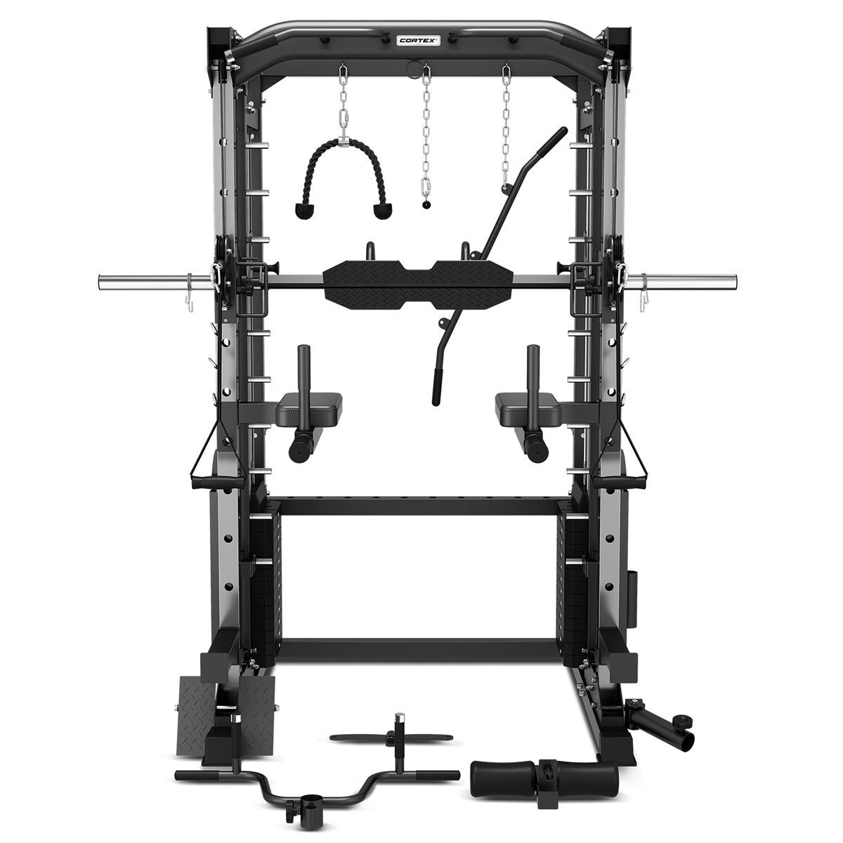 CORTEX SM25 Multi Gym (Dual Stack Functional Trainer, Smith Machine, Half Rack) Cortex