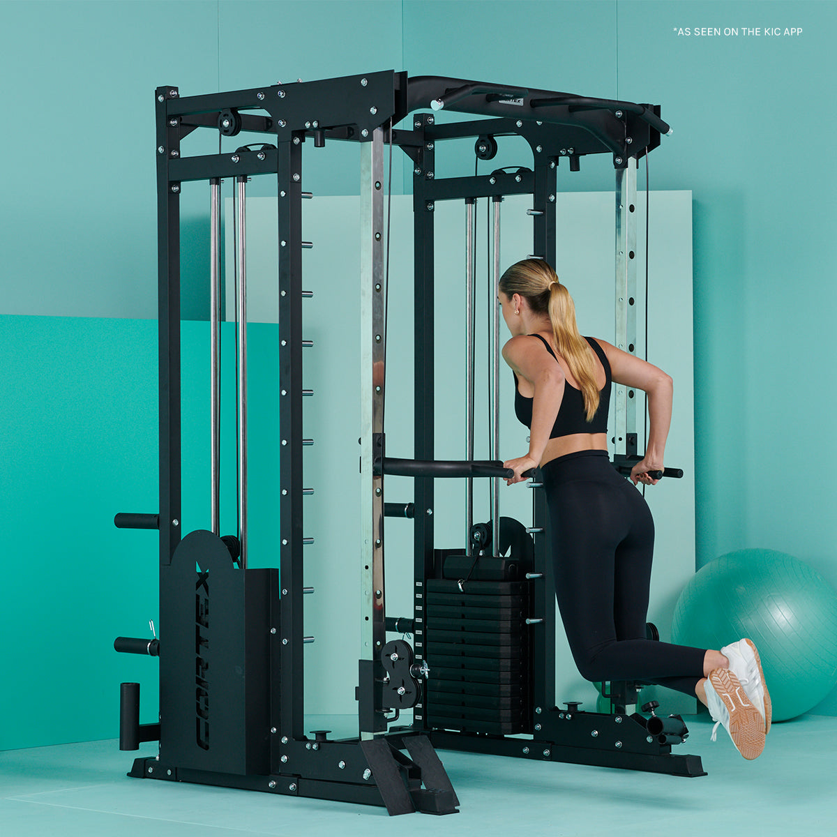 CORTEX SM25 Multi Gym (Dual Stack Functional Trainer, Smith Machine, Half Rack) Cortex