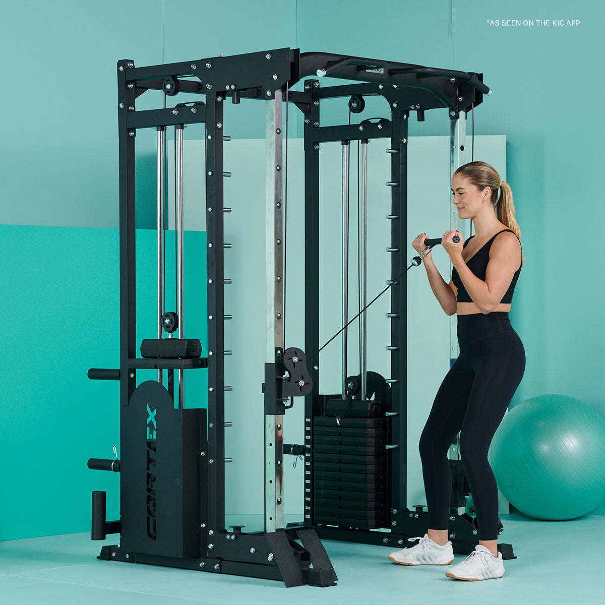 CORTEX SM25 Multi Gym (Dual Stack Functional Trainer, Smith Machine, Half Rack) Cortex