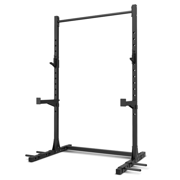 CORTEX SR3 Squat Rack with 100kg Olympic Bumper Weight, Bar and Bench Set Cortex