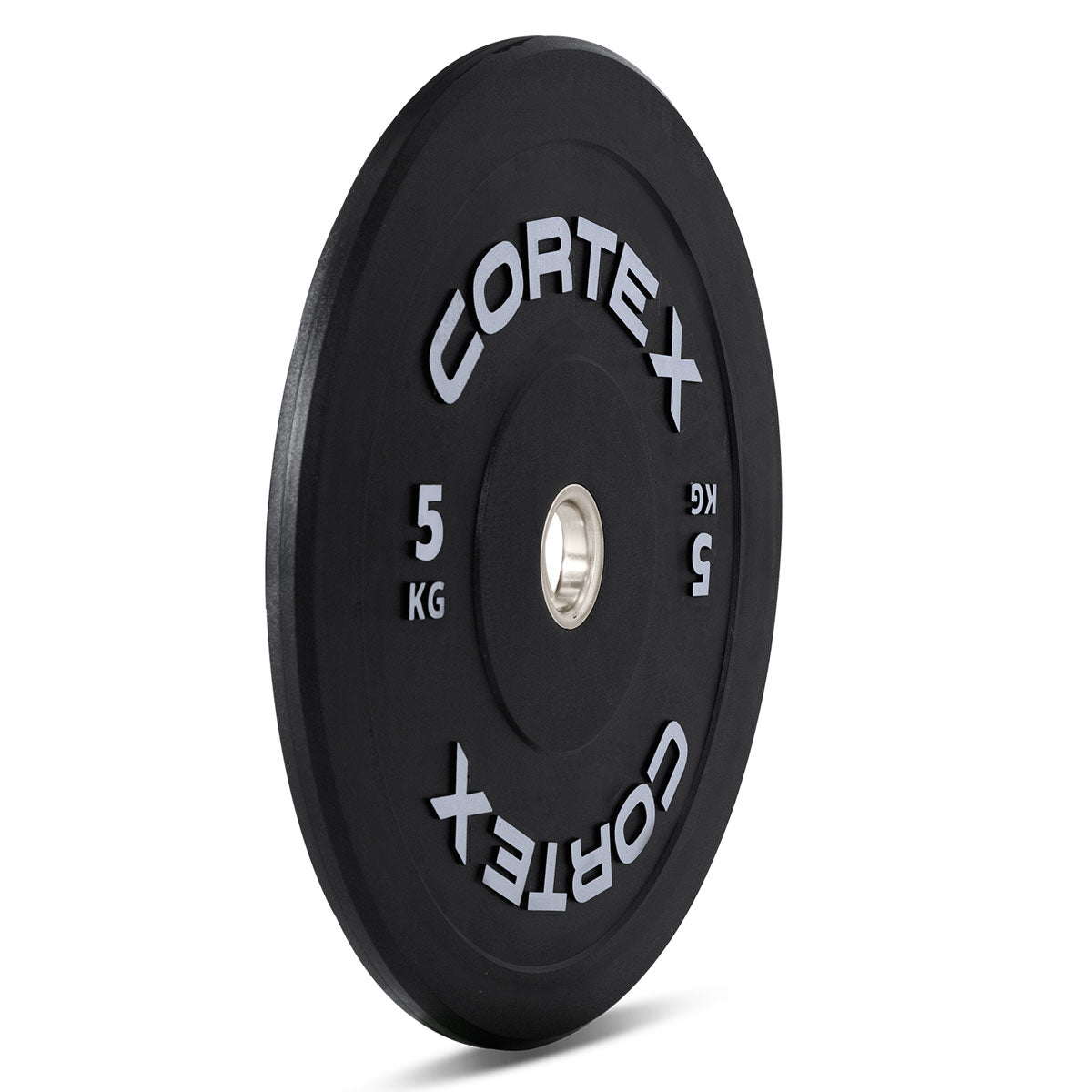 CORTEX Black Series V3 Rubber Olympic Bumper Plate 50mm 5kg (2 Pack) Awezingly