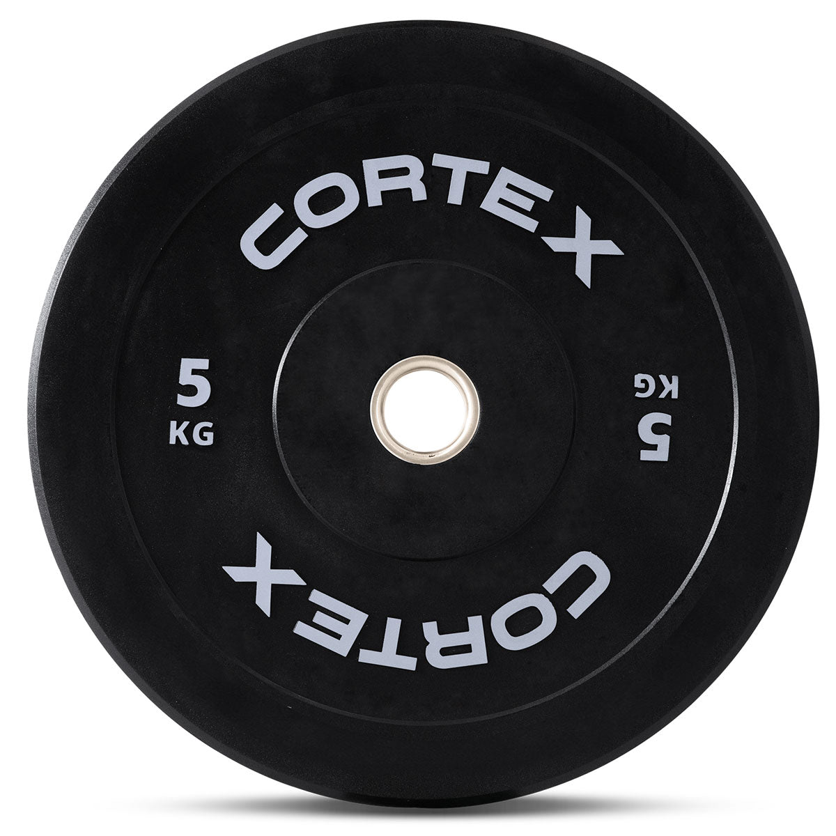 CORTEX Black Series V3 Rubber Olympic Bumper Plate 50mm 5kg (2 Pack) Awezingly