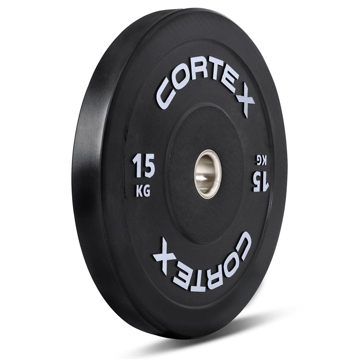 CORTEX Black Series V3 Rubber Olympic Bumper Plate 50mm 15kg (2 Pack) Awezingly