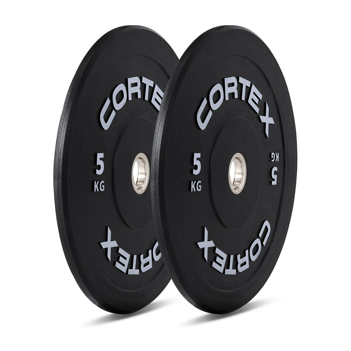 CORTEX 70kg Black Series V3 Rubber Olympic Bumper Plate Set A Awezingly