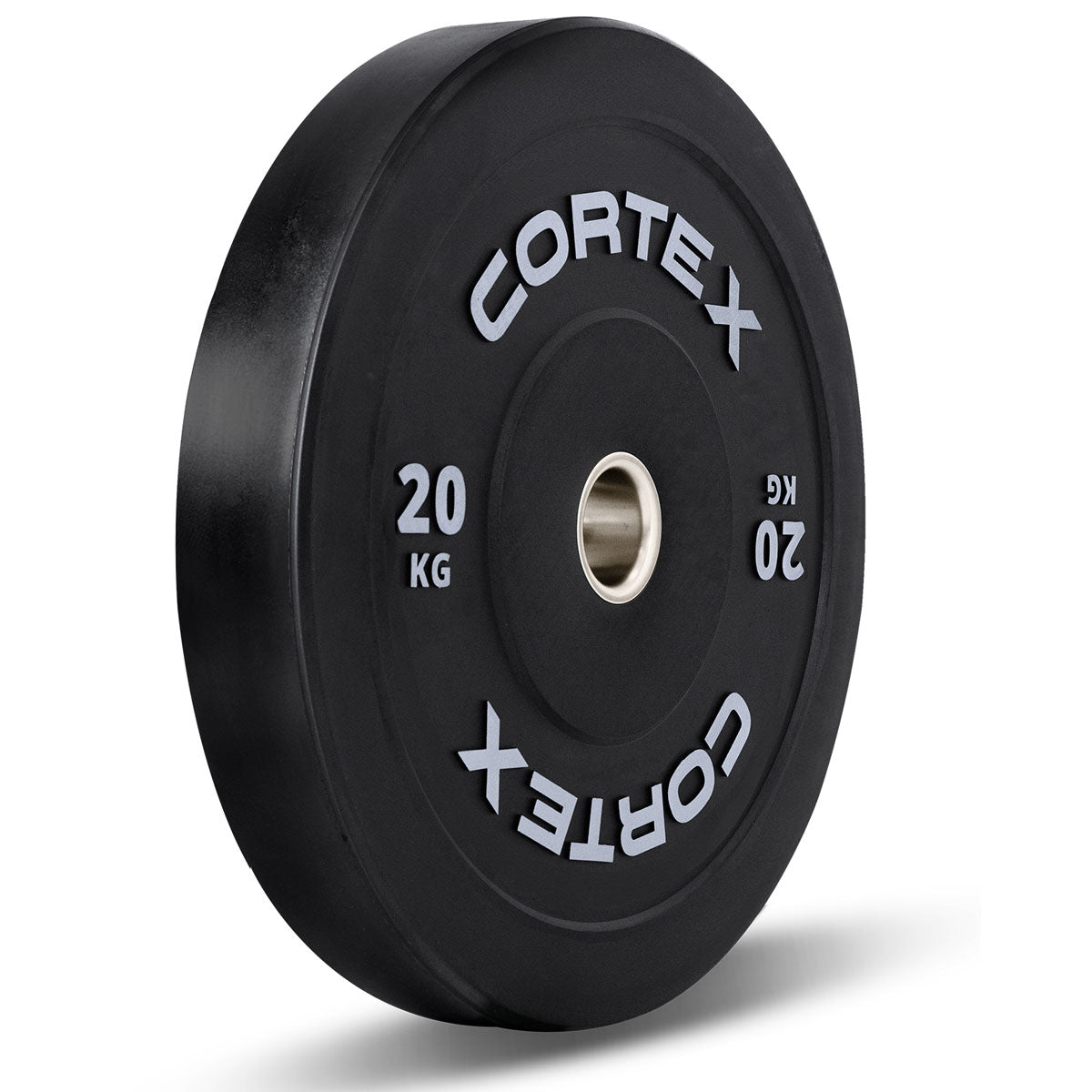 CORTEX 100kg Black Series V3 Rubber Olympic Bumper Plate Set B Awezingly