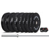 CORTEX 120kg Black Series V3 Bumper Plate Set