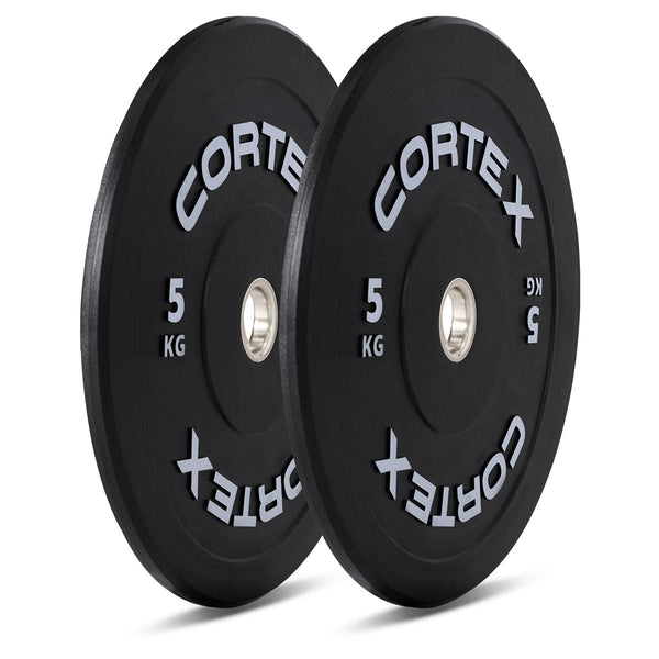 CORTEX 120kg Black Series V3 Bumper Plate Set Awezingly