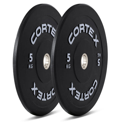 CORTEX 160kg Black Series V3 Bumper Plate Set