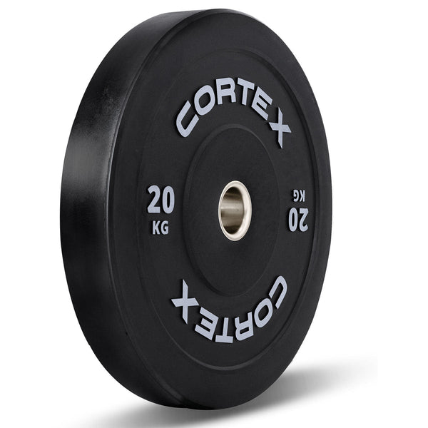 CORTEX 160kg Black Series V3 Bumper Plate Set Awezingly