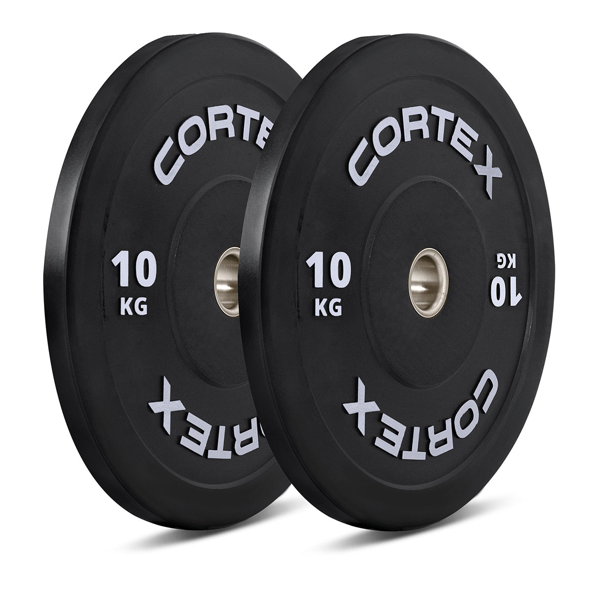 CORTEX 75kg Black Series V3 Bumper Plate Set with ATHENA100 Barbell Awezingly