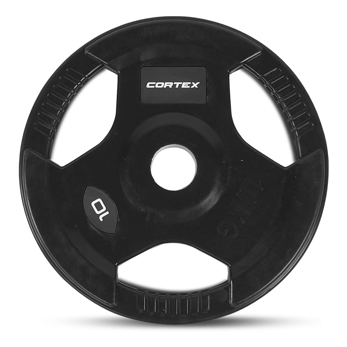 CORTEX 10kg Tri-Grip V2 50mm Olympic Plates (Pair) Awezingly