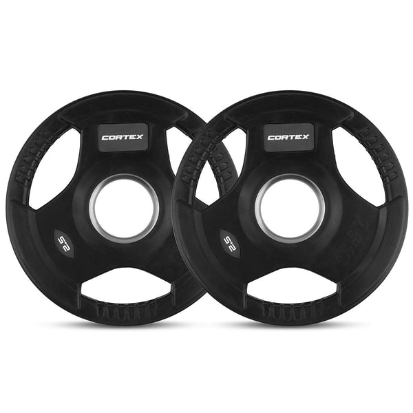 CORTEX 45kg Tri Bar V2 50mm Olympic Weight Set Awezingly