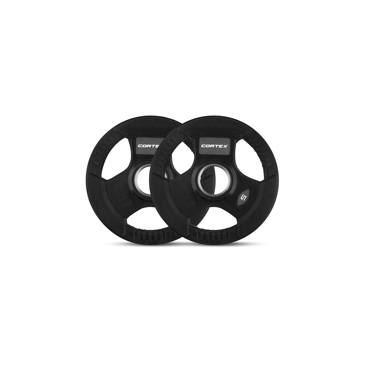 CORTEX 90kg Tri-Grip V2 50mm Olympic Dumbbell Set Awezingly