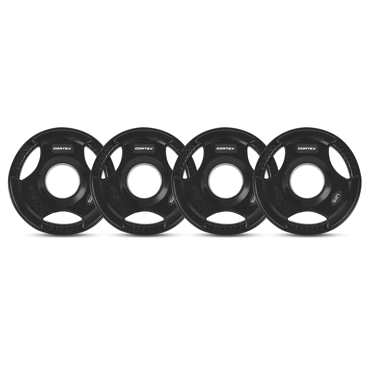 CORTEX 145kg Tri-Grip V2 50mm Olympic Plate Set Cortex