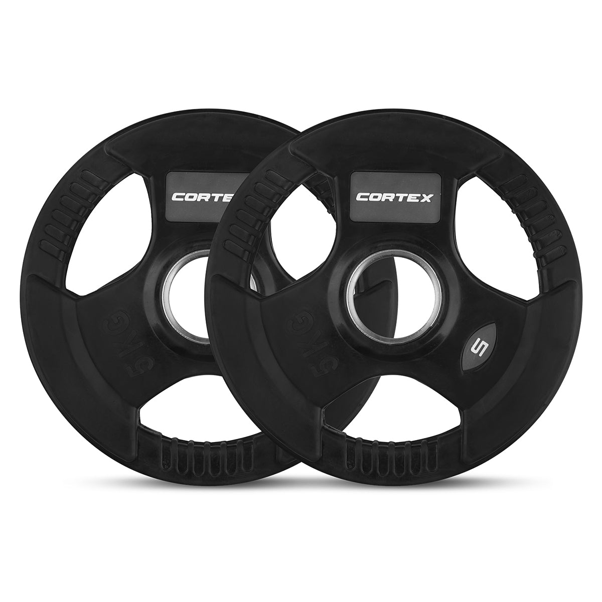 CORTEX 145kg Tri-Grip V2 50mm Olympic Plate Set Cortex