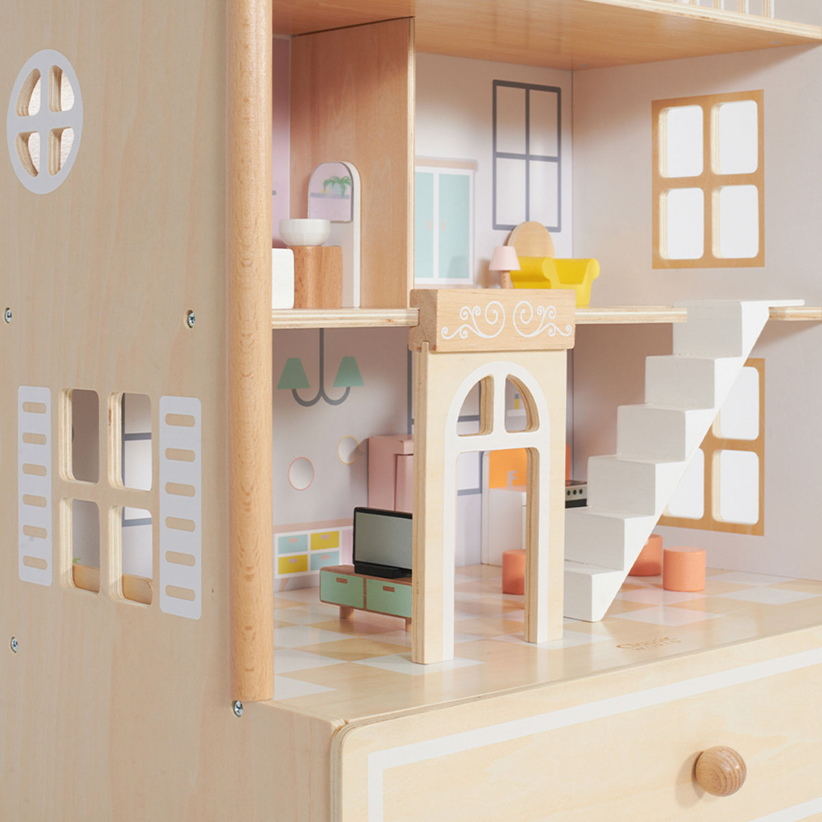 Classic World Happy Villa Dollhouse Cortex