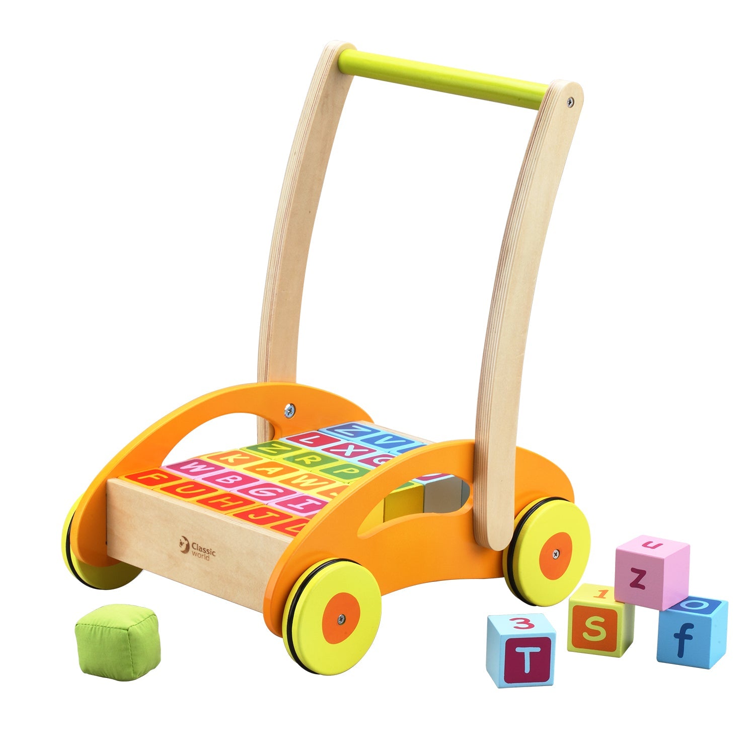 Classic World Baby Walker with Blocks Awezingly