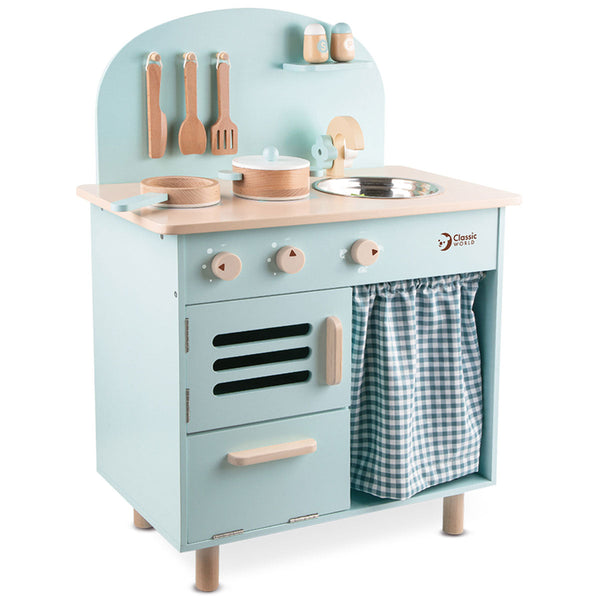 Classic World Blue Retro Kitchen Awezingly