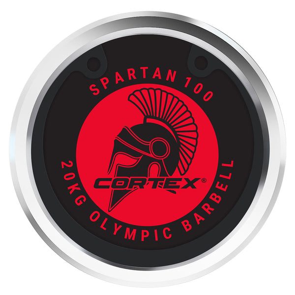 CORTEX SPARTAN100 7ft 20kg Olympic Barbell (Black Oxide) Awezingly