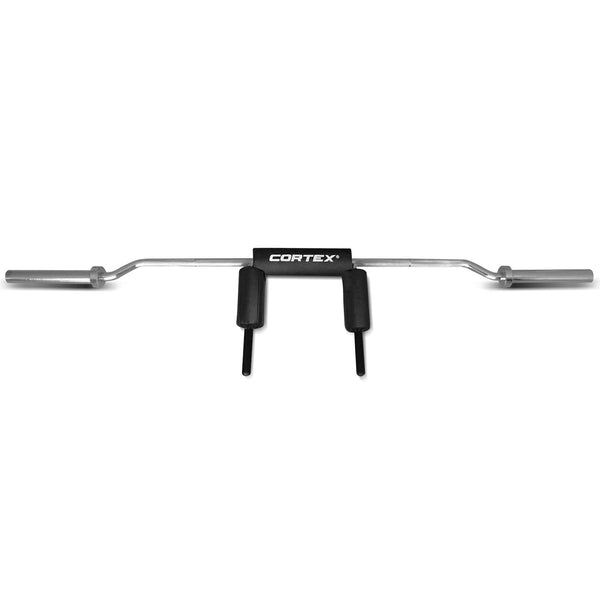 CORTEX Safety Squat Olympic Barbell with Lock Jaw Collars Cortex