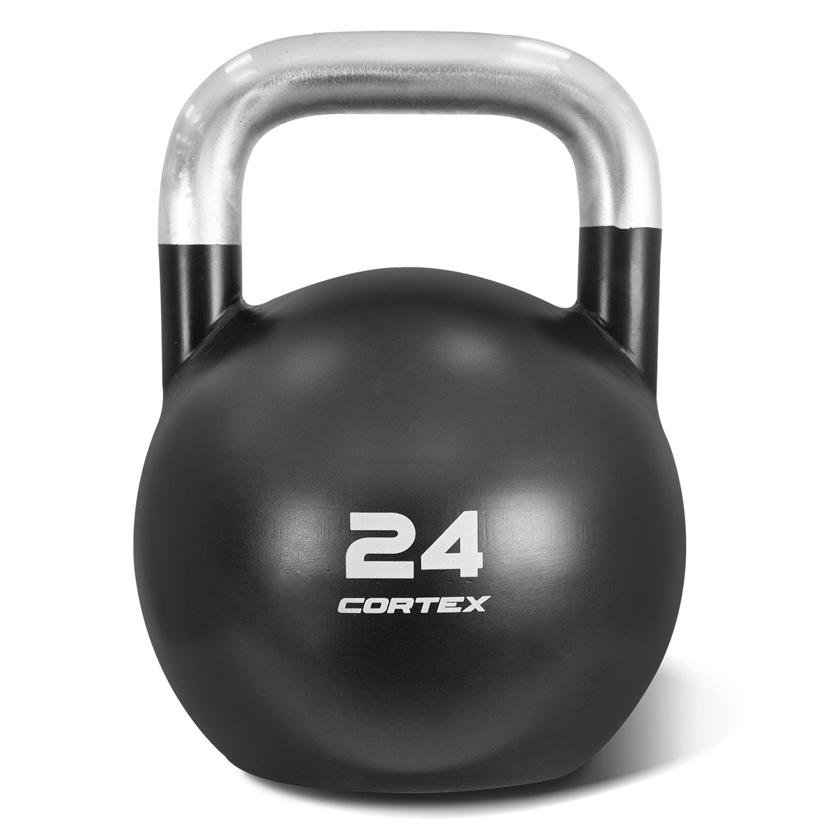 CORTEX 8kg to 32kg Commercial Steel Kettlebell V2 Package with Kettlebell Stand Cortex