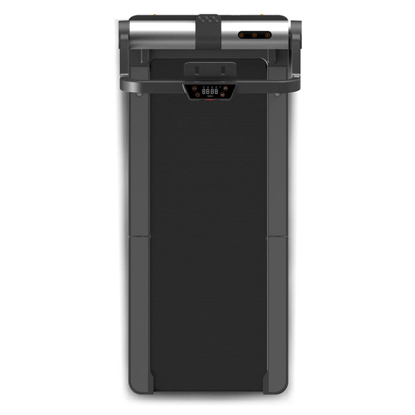 WalkingPad MC21 with Dual Motor Automatic Standing Desk 180cm in White/Black and Cable Management Awezingly