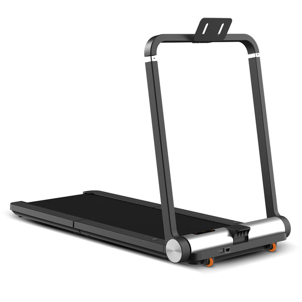 WalkingPad MC21 with Dual Motor Automatic Standing Desk 180cm in White/Black and Cable Management Awezingly