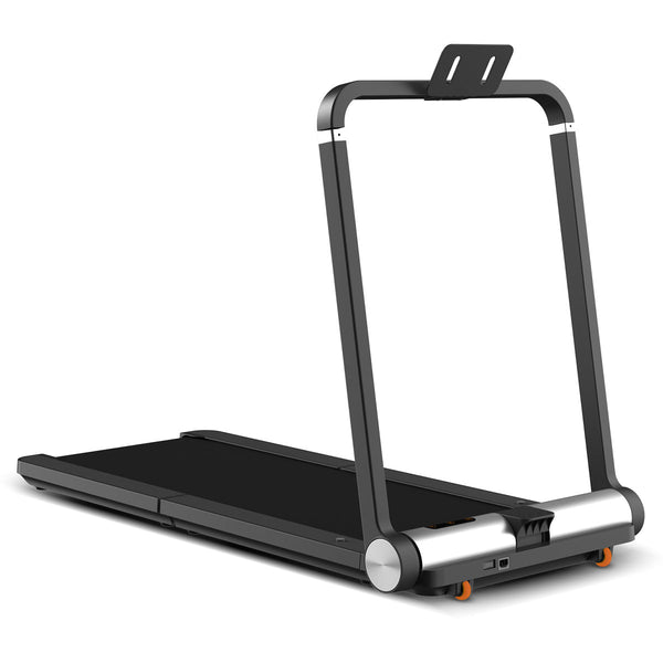 WalkingPad MC21 with Dual Motor Automatic Standing Desk 150cm in Oak and Cable Management Awezingly