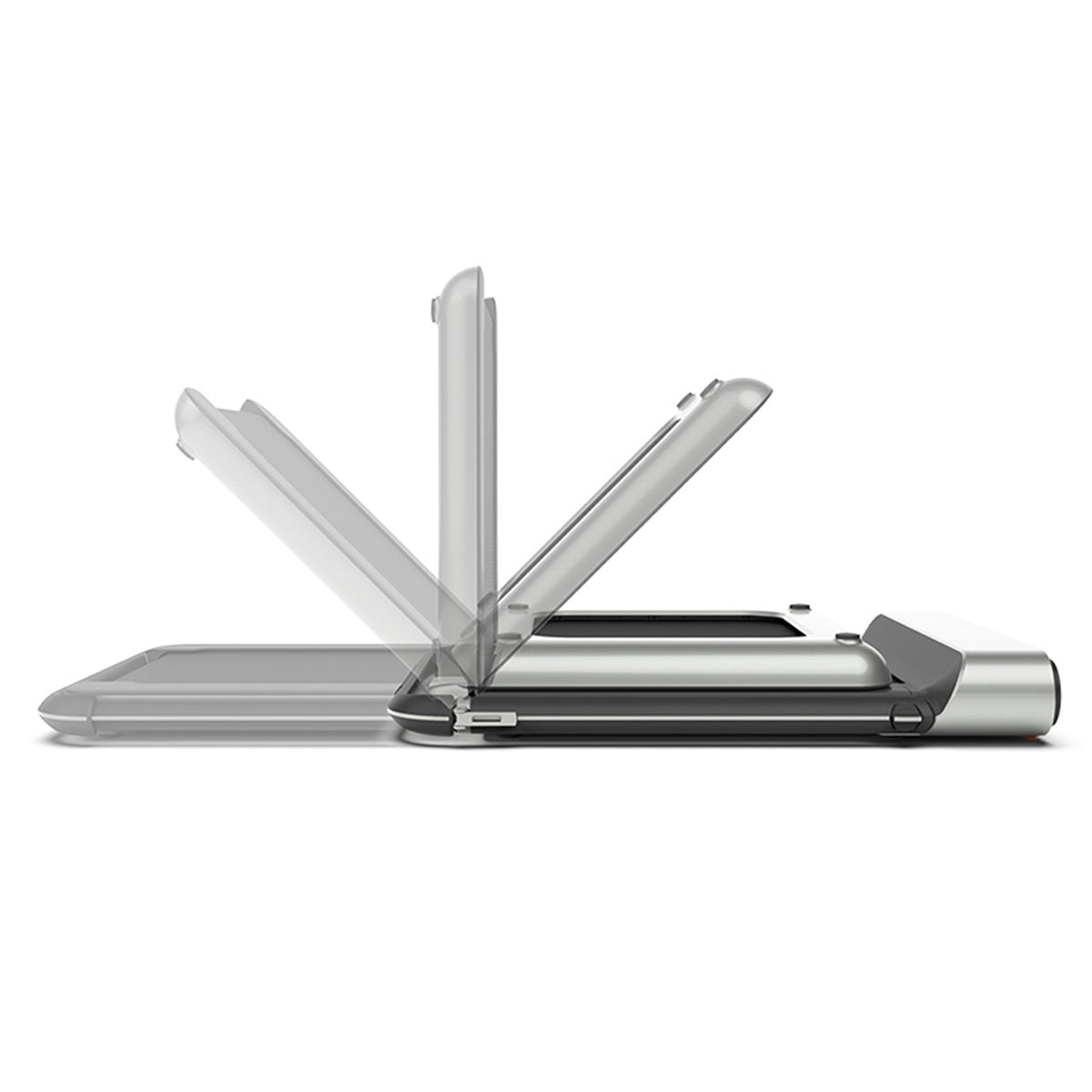WalkingPad R1 Double-Fold Walking and Running Treadmill in Silver Awezingly