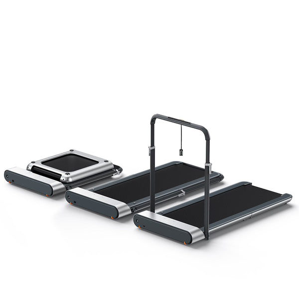 WalkingPad R1 Double-Fold Walking and Running Treadmill in Silver Awezingly