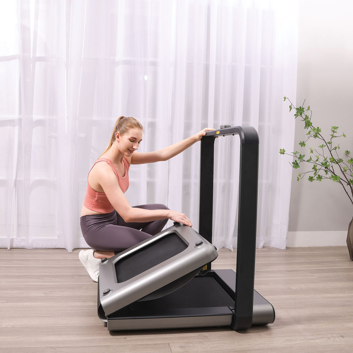 WalkingPad X21 Double-Fold Walking and Running Treadmill Awezingly