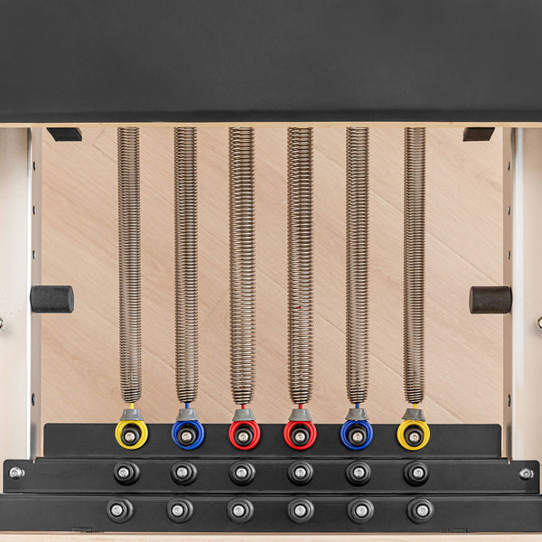 Lifespan Fitness Contour Cadillac Pilates Reformer with Full Trapeze Table (Black) Awezingly